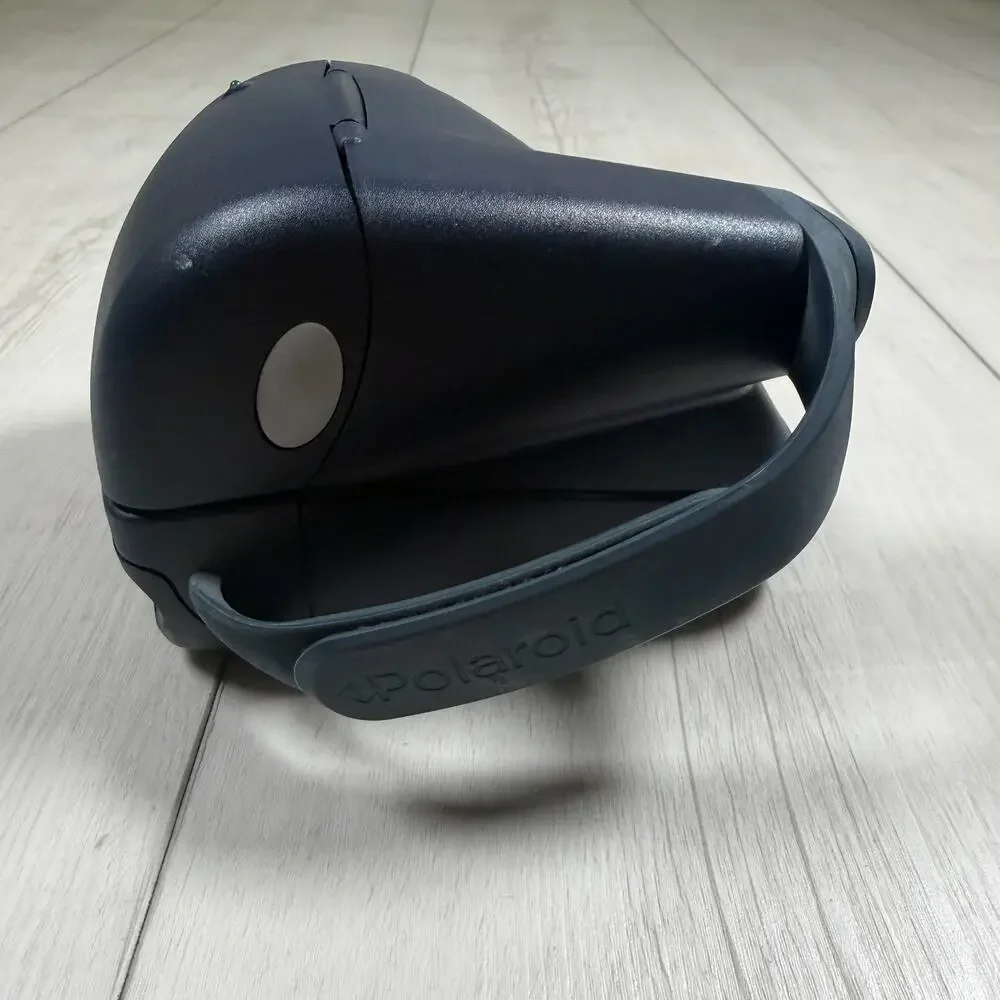 Polaroid 600 Instant Camera Dark Blue Vtg Tested